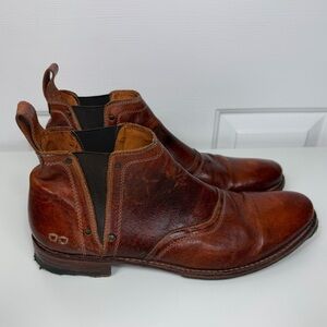 Bed Stu Prato Boots Men’s Size 12 Brown Leather Ankle Chelsea Boots